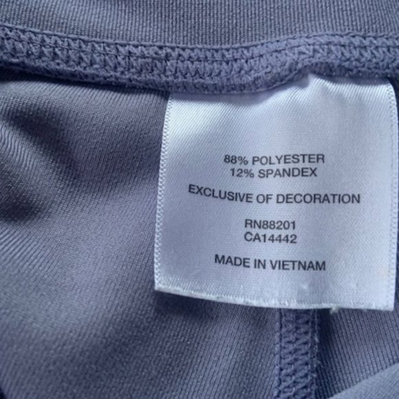 Lavender  RIBBED MPG Workout Leggings - Picture 3 of 15